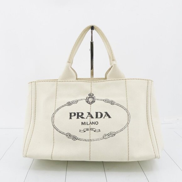 Prada Handbags - Prada Canapa Beige